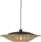 GOOD&MOJO Hanglamp Kalimantan - Bamboe - Ø60cm - Scandinavisch,Bohemian - Hanglampen Eetkamer, Slaapkamer, Woonkamer