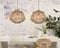 GOOD&MOJO Hanglamp Madagascar - Rotan - Ø60cm - Scandinavisch,Bohemian - Hanglampen Eetkamer, Slaapkamer, Woonkamer
