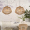 GOOD&MOJO Hanglamp Madagascar - Rotan - Ø60cm - Scandinavisch,Bohemian - Hanglampen Eetkamer, Slaapkamer, Woonkamer