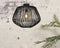 GOOD&MOJO Hanglamp Madagascar - Rotan Zwart - Ø60cm - Scandinavisch,Bohemian - Hanglampen Eetkamer, Slaapkamer, Woonkamer
