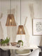 GOOD&MOJO Hanglamp Merapi - Bamboe/Zwart - Ø30cm - Modern - Hanglampen Eetkamer, Slaapkamer, Woonkamer