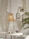 GOOD&MOJO Hanglamp Merapi - Bamboe/Zwart - Ø30cm - Modern - Hanglampen Eetkamer, Slaapkamer, Woonkamer