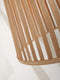 GOOD&MOJO Hanglamp Merapi - Bamboe/Zwart - Ø30cm - Modern - Hanglampen Eetkamer, Slaapkamer, Woonkamer