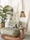 GOOD&MOJO Hanglamp Merapi - Bamboe/Zwart - Ø30cm - Modern - Hanglampen Eetkamer, Slaapkamer, Woonkamer