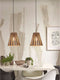 GOOD&MOJO Hanglamp Merapi - Bamboe/Zwart - Ø30cm - Modern - Hanglampen Eetkamer, Slaapkamer, Woonkamer