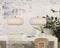 GOOD&MOJO Hanglamp Palawan - Bamboe Wit - 180x60x25cm - 2L - Scandinavisch,Bohemian - Hanglampen Eetkamer, Slaapkamer, Woonkamer