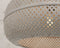 GOOD&MOJO Hanglamp Palawan - Bamboe Wit - 180x60x25cm - 2L - Scandinavisch,Bohemian - Hanglampen Eetkamer, Slaapkamer, Woonkamer