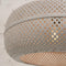 GOOD&MOJO Hanglamp Palawan - Bamboe Wit - 180x60x25cm - 2L - Scandinavisch,Bohemian - Hanglampen Eetkamer, Slaapkamer, Woonkamer
