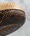 GOOD&MOJO Hanglamp Palawan - Bamboe/Zwart - Ø40cm - Scandinavisch,Bohemian - Hanglampen Eetkamer, Slaapkamer, Woonkamer
