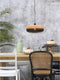 GOOD&MOJO Hanglamp Palawan - Bamboe/Zwart - Ø40cm - Scandinavisch,Bohemian - Hanglampen Eetkamer, Slaapkamer, Woonkamer
