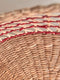 GOOD&MOJO Hanglamp Pantanal - Zeegras/Rood - Ø45cm - Modern - Hanglampen Eetkamer, Slaapkamer, Woonkamer