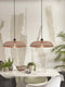 GOOD&MOJO Hanglamp Pantanal - Zeegras/Rood - Ø45cm - Modern - Hanglampen Eetkamer, Slaapkamer, Woonkamer