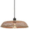 GOOD&MOJO Hanglamp Pantanal - Zeegras/Rood - Ø45cm - Modern - Hanglampen Eetkamer, Slaapkamer, Woonkamer
