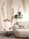 GOOD&MOJO Hanglamp Pantanal - Zeegras/Rood - Ø45cm - Modern - Hanglampen Eetkamer, Slaapkamer, Woonkamer
