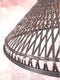 GOOD&MOJO Hanglamp Tahiti - Bamboe Zwart - Ø45cm - Modern - Hanglampen Eetkamer, Slaapkamer, Woonkamer