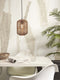 GOOD&MOJO Hanglamp Tanami - Rotan - Ø25cm - Modern - Hanglampen Eetkamer, Slaapkamer, Woonkamer