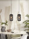 GOOD&MOJO Hanglamp Tanami - Rotan Zwart - Ø25cm - Modern - Hanglampen Eetkamer, Slaapkamer, Woonkamer