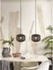 GOOD&MOJO Hanglamp Tanami - Rotan Zwart - Ø25cm - Modern - Hanglampen Eetkamer, Slaapkamer, Woonkamer