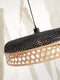 GOOD&MOJO Hanglamp Ubud - Bamboe - Ø60+Ø40cm - Modern - Hanglampen Eetkamer, Slaapkamer, Woonkamer