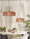 GOOD&MOJO Hanglamp Ubud - Bamboe - Ø60+Ø40cm - Modern - Hanglampen Eetkamer, Slaapkamer, Woonkamer