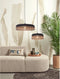 GOOD&MOJO Hanglamp Ubud - Zwart/Bamboe - Ø60+Ø40cm - Modern - Hanglampen Eetkamer, Slaapkamer, Woonkamer