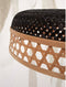GOOD&MOJO Hanglamp Ubud - Zwart/Bamboe - Ø60+Ø40cm - Modern - Hanglampen Eetkamer, Slaapkamer, Woonkamer