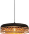 GOOD&MOJO Hanglamp Ubud - Zwart/Bamboe - Ø60cm - Modern - Hanglampen Eetkamer, Slaapkamer, Woonkamer