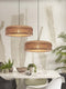 GOOD&MOJO Hanglamp Ubud - Zwart/Bamboe - Ø60cm - Modern - Hanglampen Eetkamer, Slaapkamer, Woonkamer