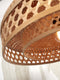 GOOD&MOJO Hanglamp Ubud - Zwart/Bamboe - Ø60cm - Modern - Hanglampen Eetkamer, Slaapkamer, Woonkamer