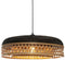 GOOD&MOJO Hanglamp Ubud - Zwart/Bamboe - Ø60cm - Modern - Hanglampen Eetkamer, Slaapkamer, Woonkamer