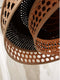 GOOD&MOJO Hanglamp Ubud - Zwart/Bamboe - Ø60cm - Modern - Hanglampen Eetkamer, Slaapkamer, Woonkamer