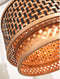 GOOD&MOJO Plafonniere Bhutan - Bamboe/Zwart - Ø25cm -