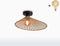 GOOD&MOJO Plafonniere Bromo - Bamboe - Asymmetrisch - Ø40cm - Scandinavisch,Bohemian