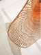 GOOD&MOJO Plafonniere Ibiza - Bamboe - 50x50x15cm -
