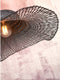 GOOD&MOJO Plafonniere Ibiza - Bamboe Zwart - 50x50x15cm -