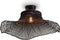 GOOD&MOJO Plafonniere Ibiza - Bamboe Zwart - 65x65x20cm -
