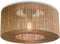 GOOD&MOJO Plafonniere Iguazu - Jute - Ø50cm - Scandinavisch,Bohemian