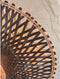 GOOD&MOJO Plafonniere Kalimantan - Bamboe Zwart - Ø60cm - Modern
