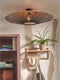 GOOD&MOJO Plafonniere Kalimantan - Bamboe Zwart - Ø87cm - Modern
