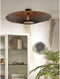GOOD&MOJO Plafonniere Kalimantan - Bamboe Zwart - Ø87cm - Modern