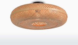 GOOD&MOJO Plafonniere Palawan - Bamboe - Ø60cm - Scandinavisch,Bohemian