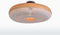 GOOD&MOJO Plafonniere Palawan - Bamboe/Wit - Ø60cm - Scandinavisch,Bohemian