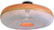 GOOD&MOJO Plafonniere Palawan - Bamboe/Wit - Ø60cm - Scandinavisch,Bohemian