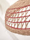 GOOD&MOJO Plafonniere Pantanal - Zeegras/Rood - Ø45cm - Modern