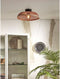 GOOD&MOJO Plafonniere Pantanal - Zeegras/Rood - Ø45cm - Modern