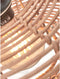 GOOD&MOJO Plafonniere Tanami - Rotan - Ø55cm - Modern