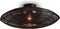 GOOD&MOJO Plafonniere Tanami - Rotan Zwart - Ø55cm - Modern