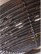 GOOD&MOJO Plafonniere Tanami - Rotan Zwart - Ø55cm - Modern