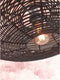 GOOD&MOJO Plafonniere Tanami - Rotan Zwart - Ø55cm - Modern