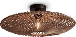 GOOD&MOJO Plafonniere Zanzibar - Rotan - Ø55cm - Modern